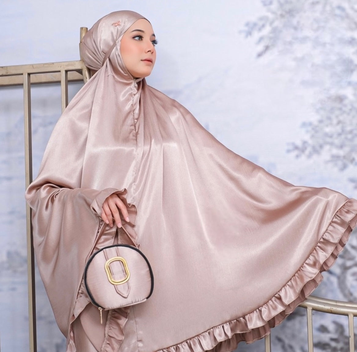 Khanza Woman prayer clothes - Latte