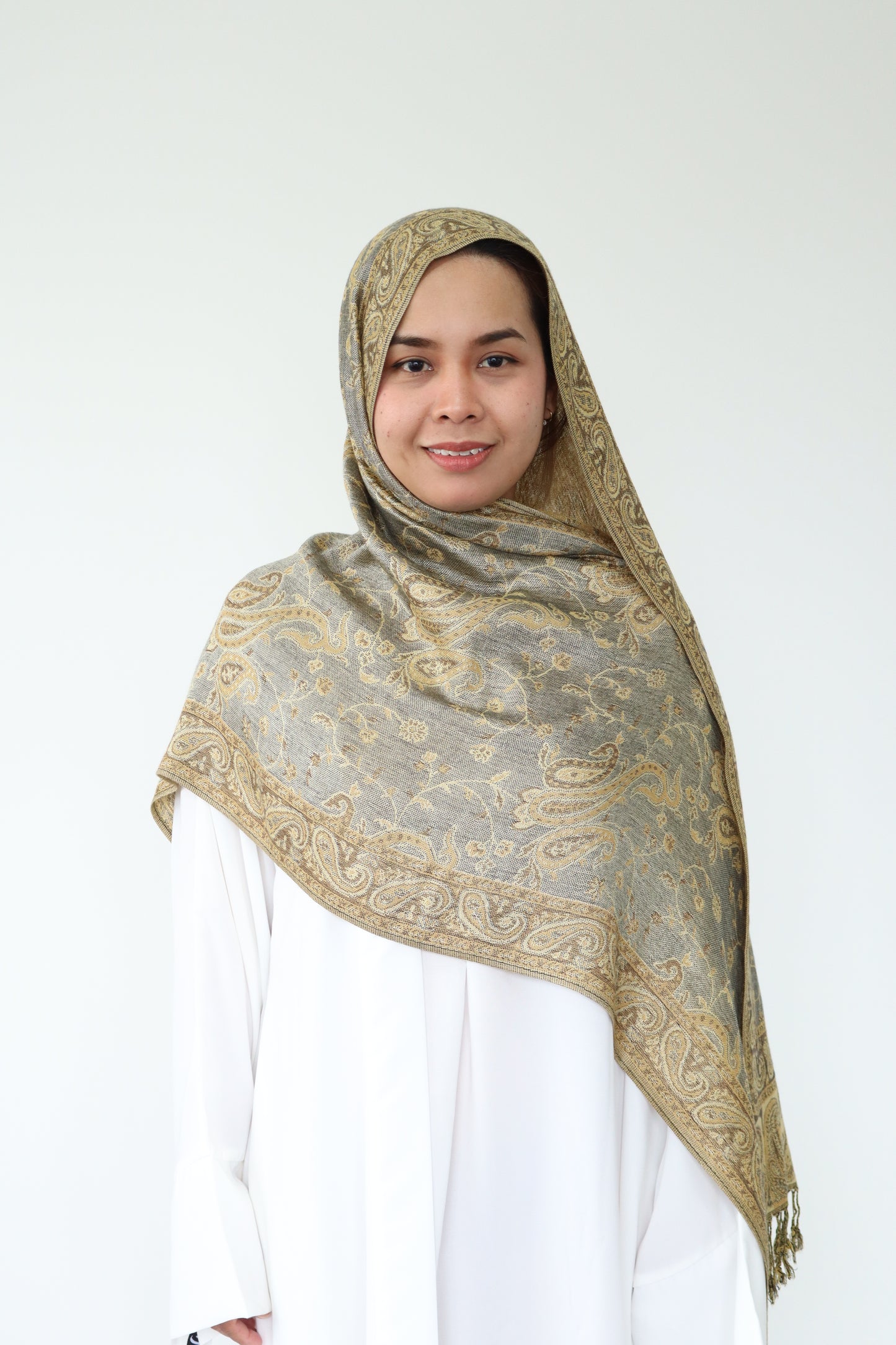 Pashmina Hijab - Earthy