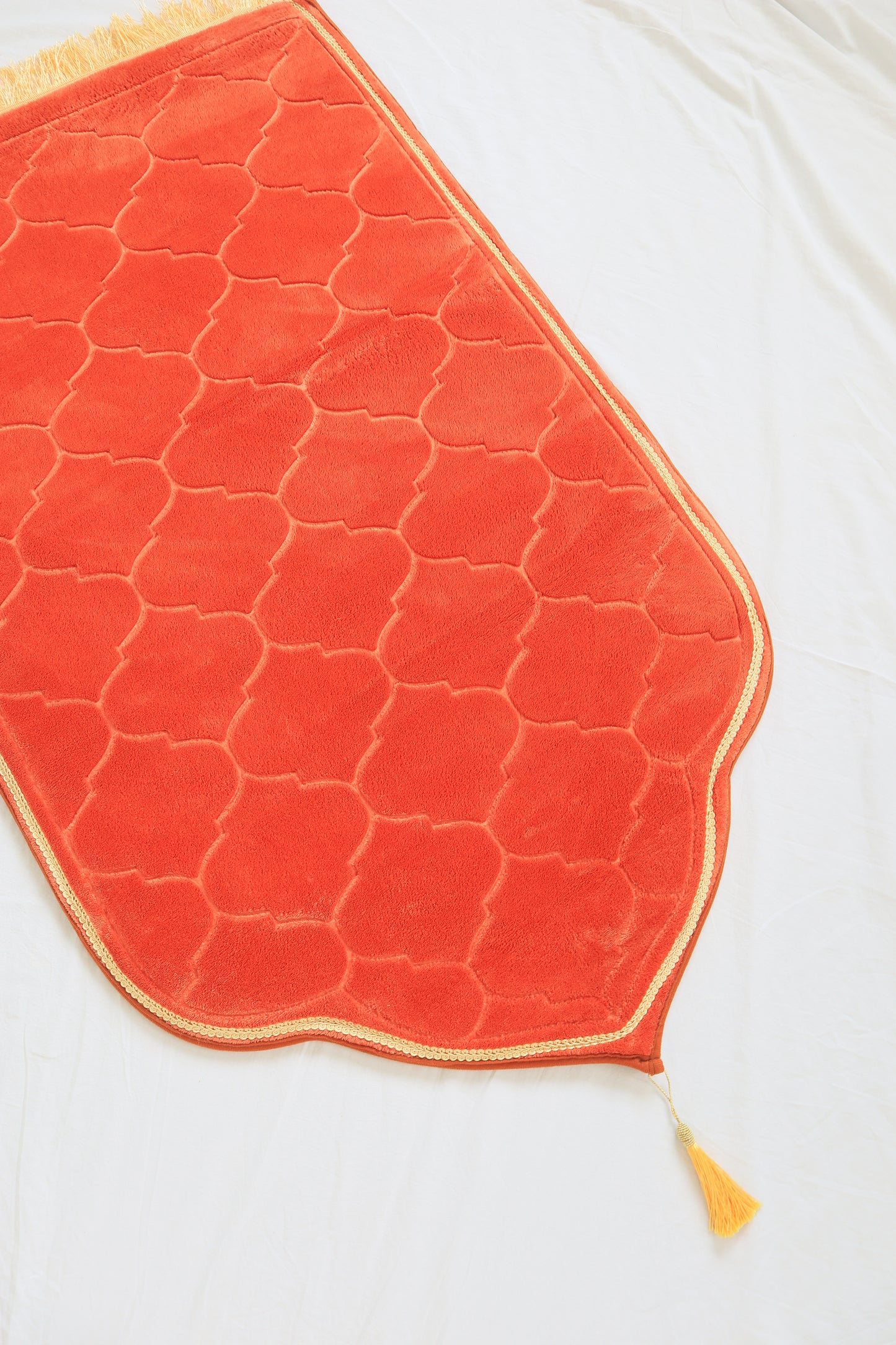 Luxe Prayer Mats Embroidered - Terracota