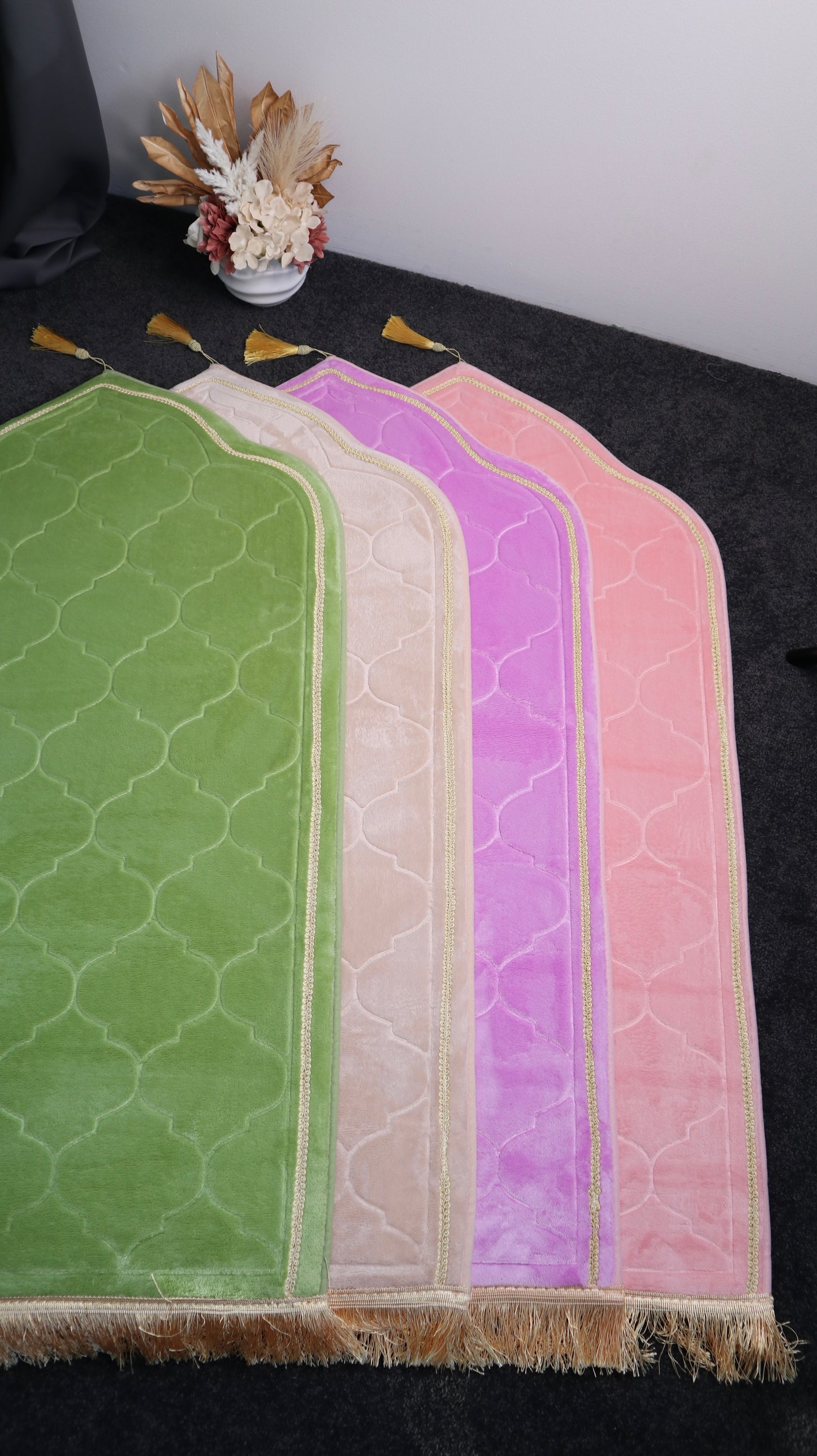 Luxury Prayer Mats Embroidered - Pink