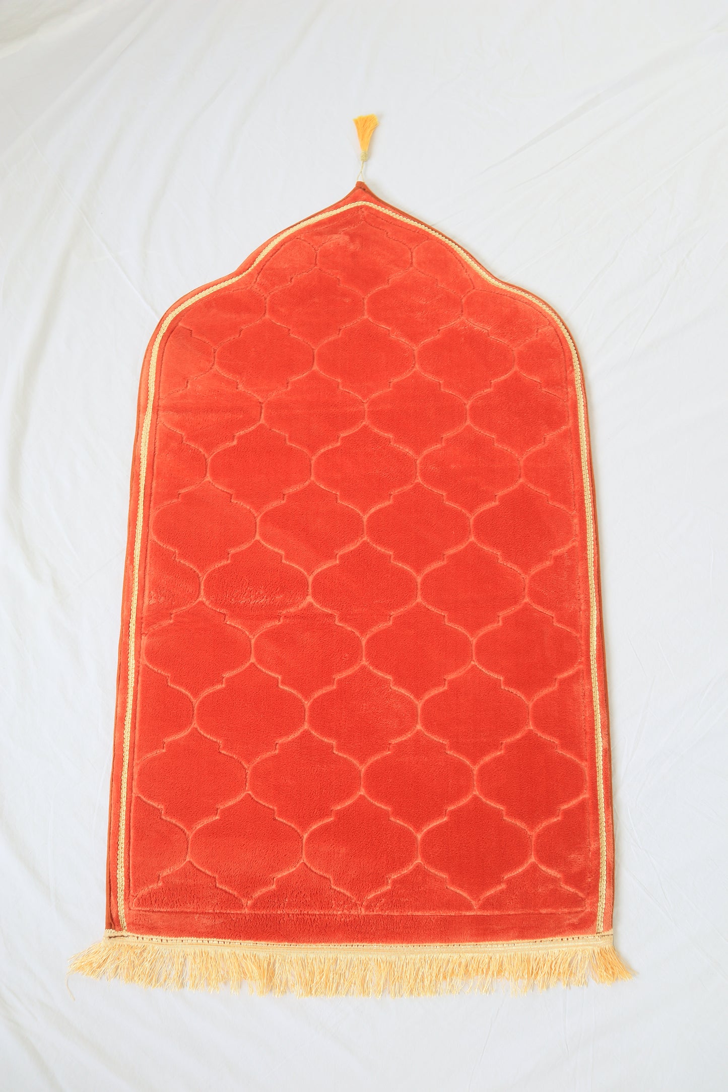 Luxe Prayer Mats Embroidered - Terracota