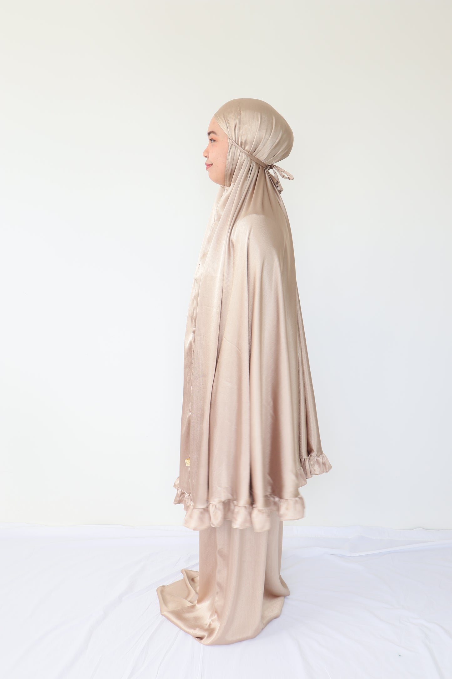 Khanza Woman prayer clothes - Latte