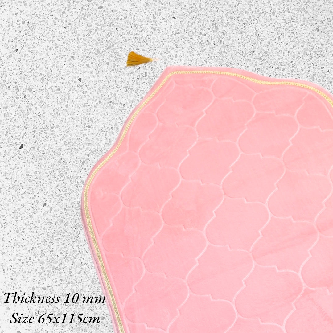 Luxury Prayer Mats Embroidered - Pink
