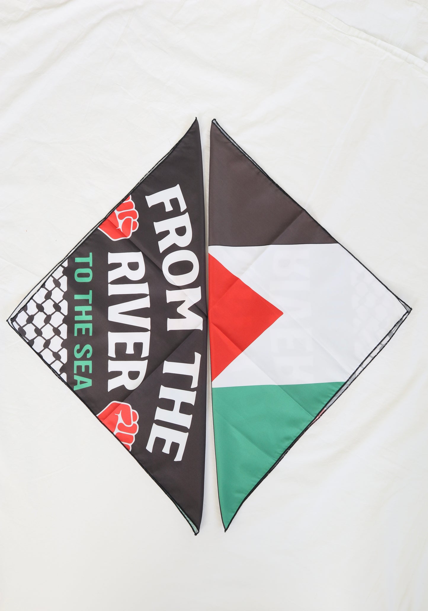 Neck Scarf / Headband Palestine 2 sided