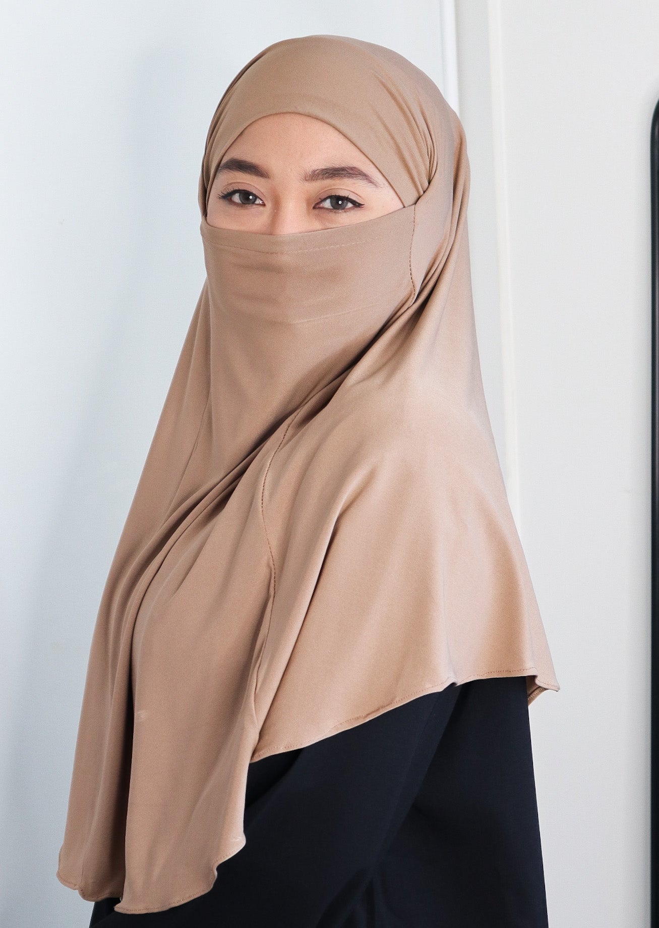 Khimar Jersey - Caramel