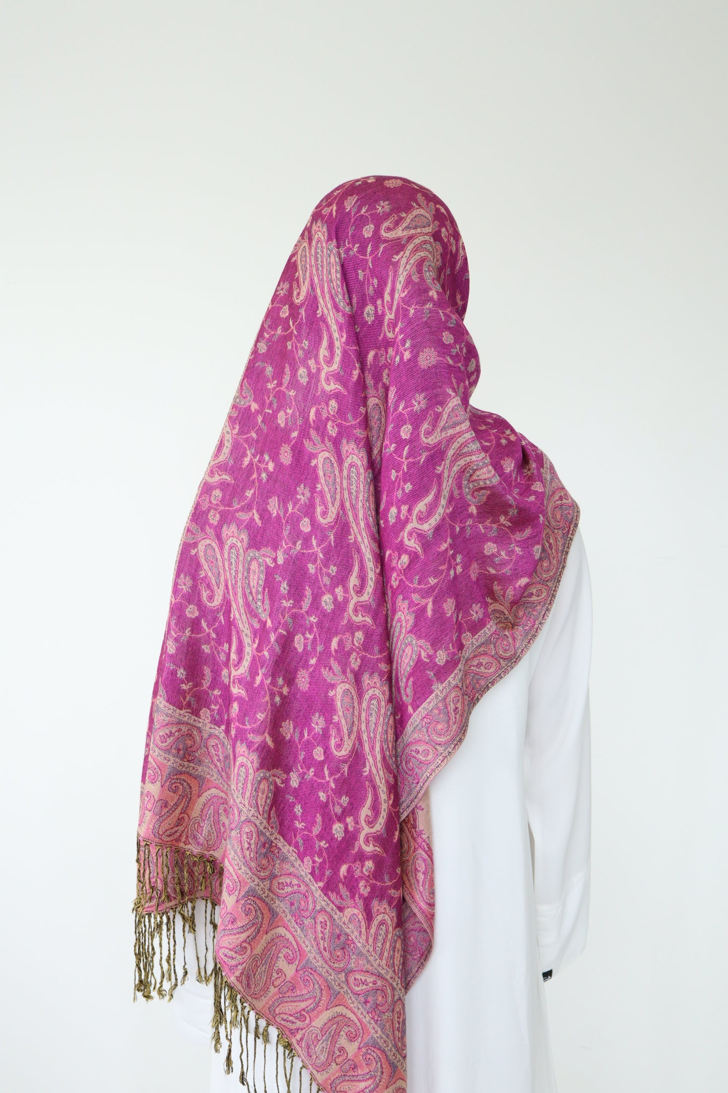 Pashmina Hijab - Plum