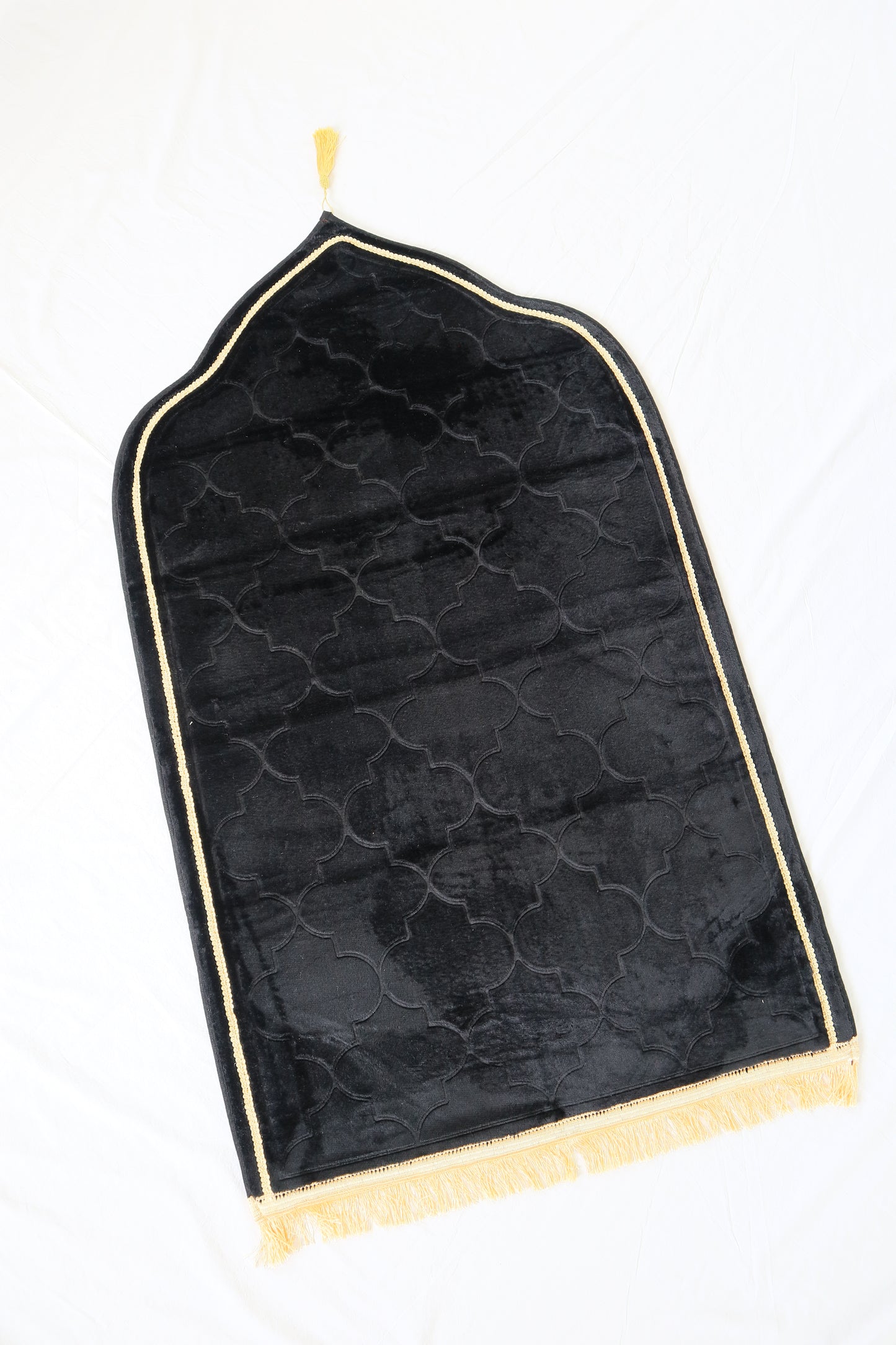 Luxe Prayer Mats Embroidered - Black
