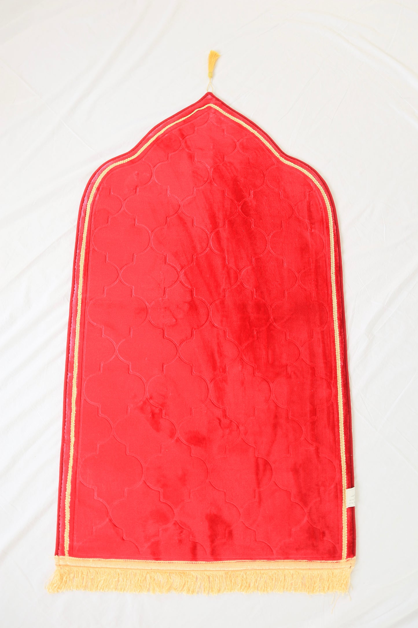 Luxe Prayer Mats Embroidered - Red