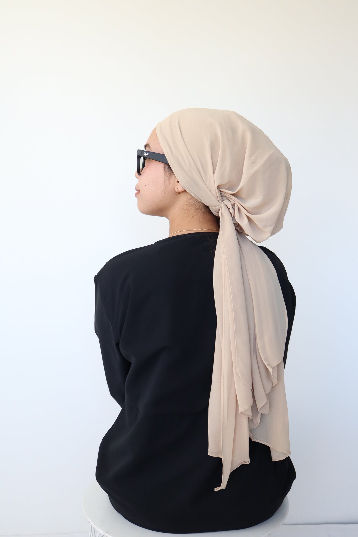 Instant Chiffon Turban