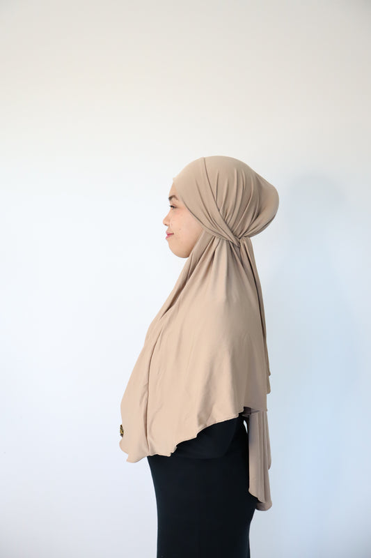 Khimar Jersey - Khaki