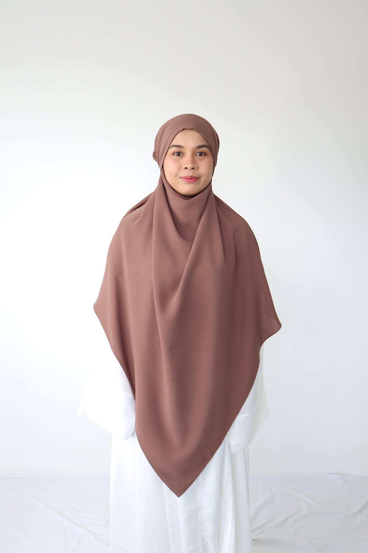 Khimar Mecca Anti UV - Cocoa