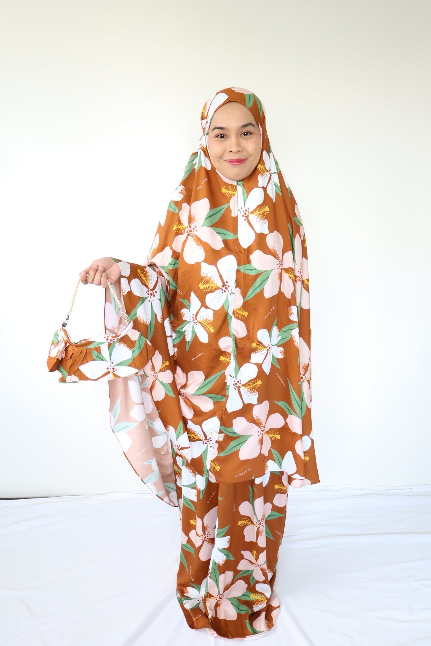 Kinara Woman prayer clothes -  Brown