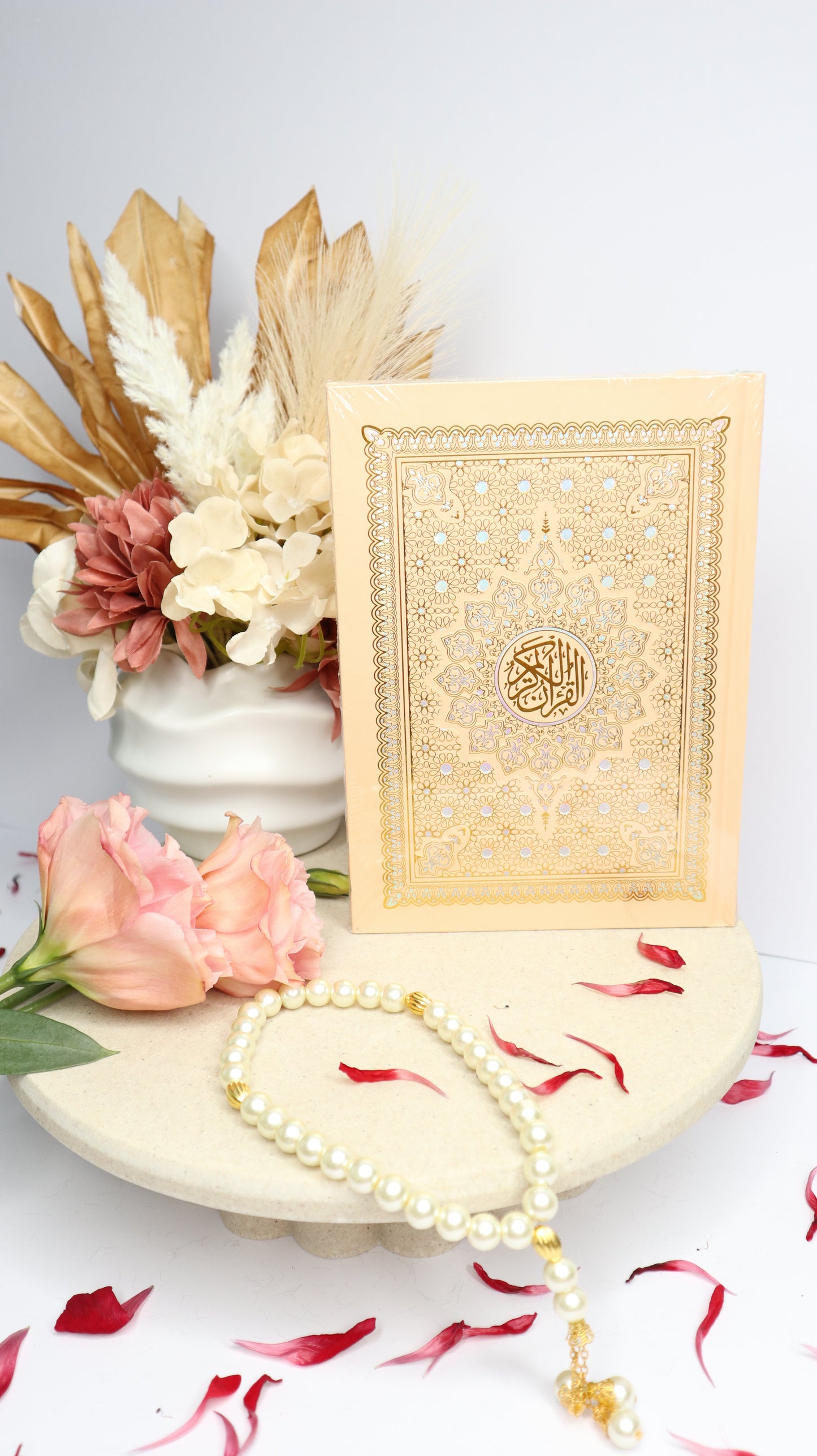 Al Quran + Tesbi - Full Arabic - Peach (Regular A4 Size)