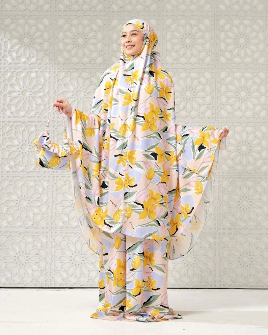 Kinara Woman prayer clothes -  Yellow