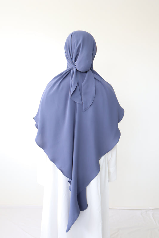 Khimar Mecca Anti UV - Denim