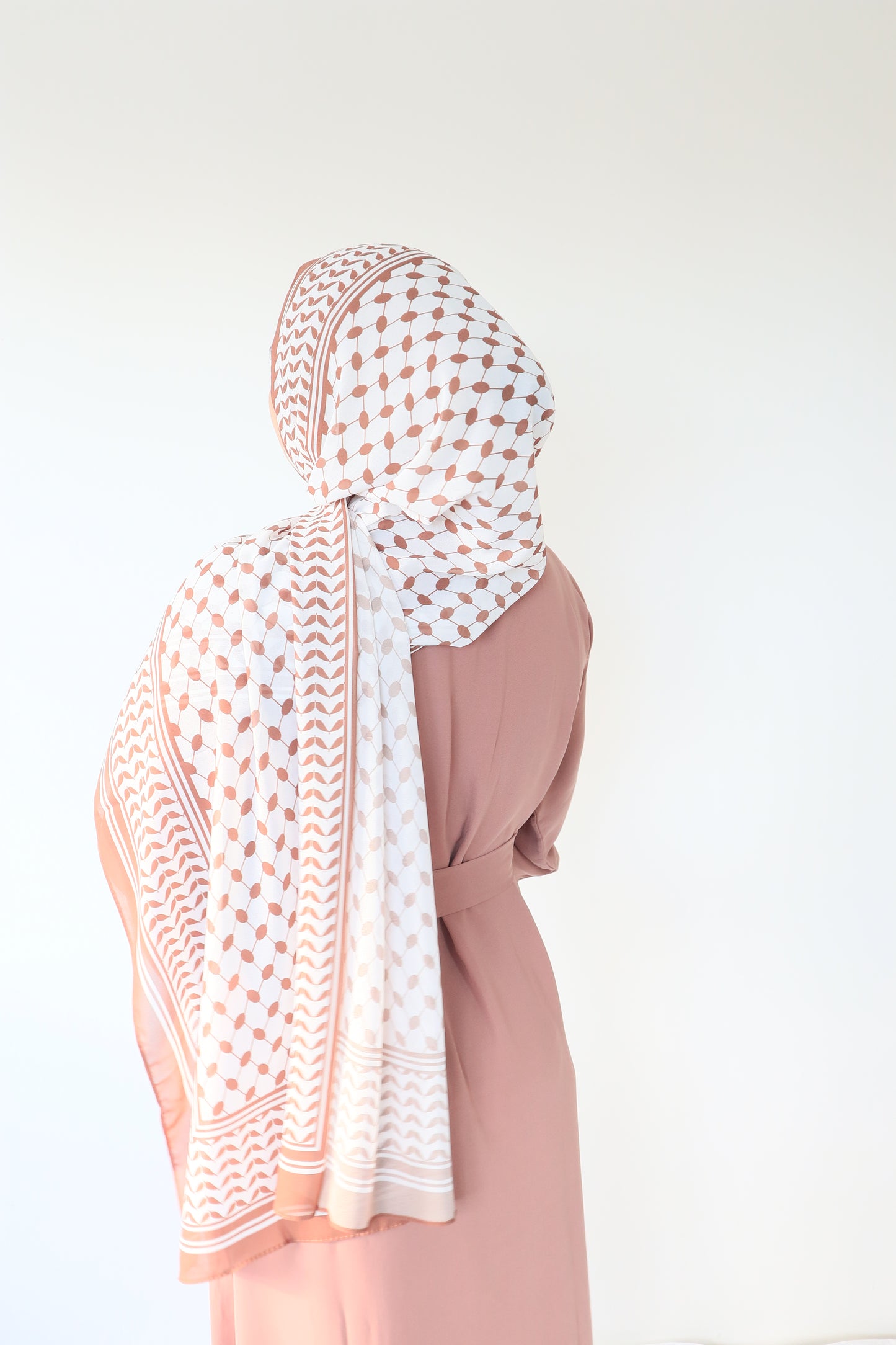 Kuffiye Scarf - Brown