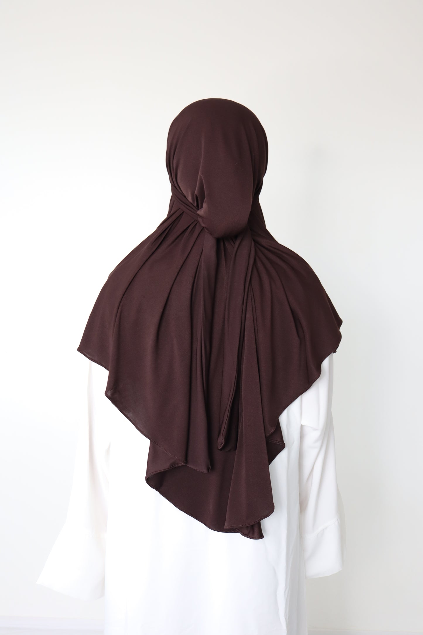 Khimar Jersey - Coffee