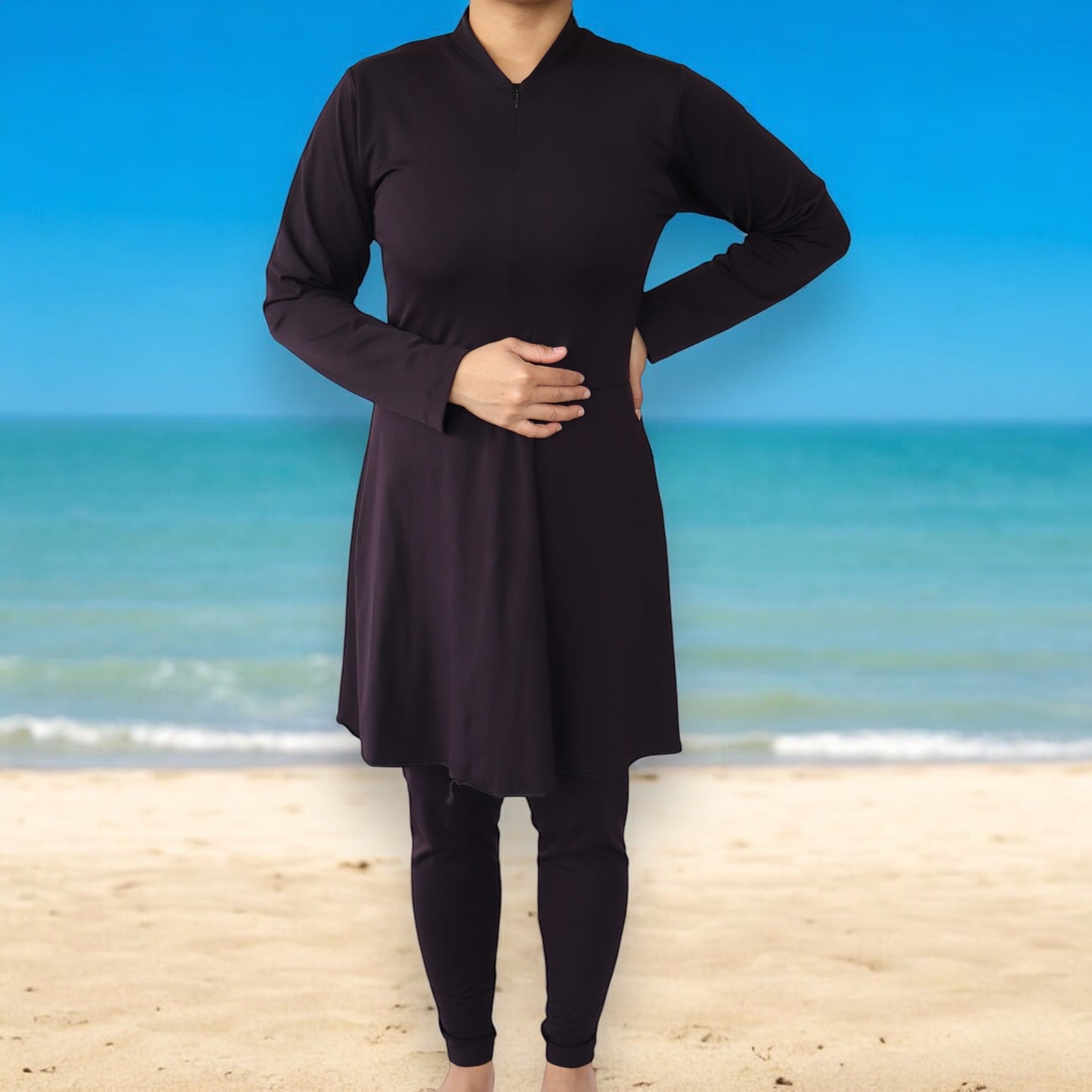 Burkini 3 in 1 Set - Black