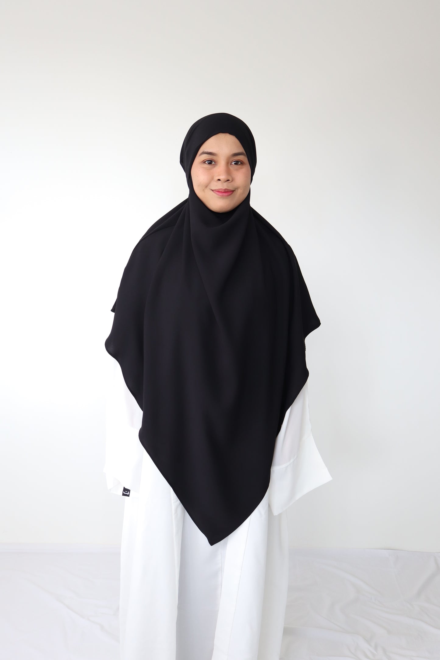 Khimar Mecca Anti UV - Black