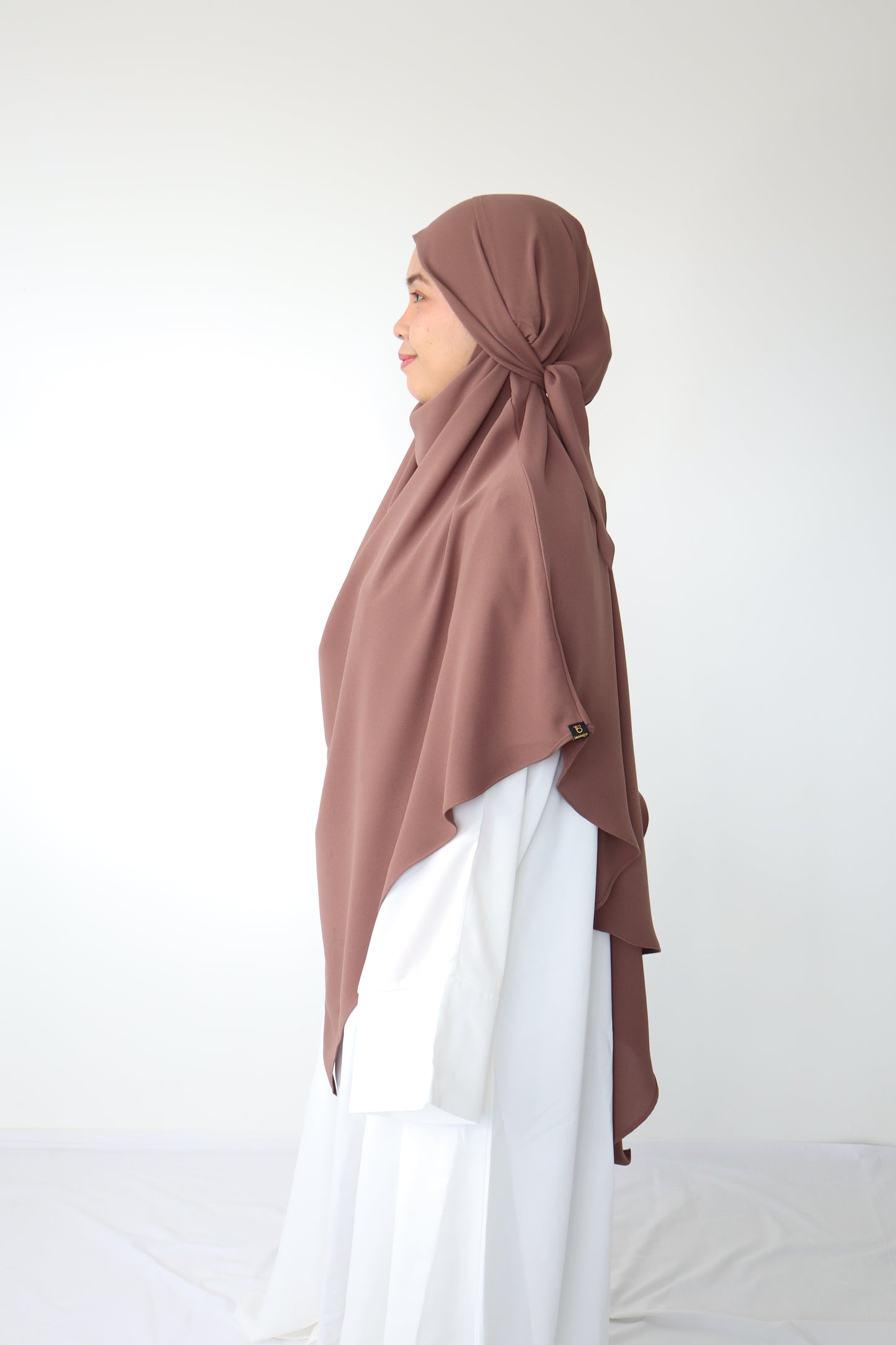 Khimar Mecca Anti UV - Cocoa