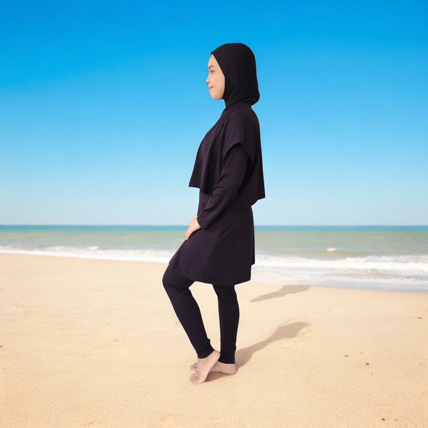 Burkini 3 in 1 Set - Black