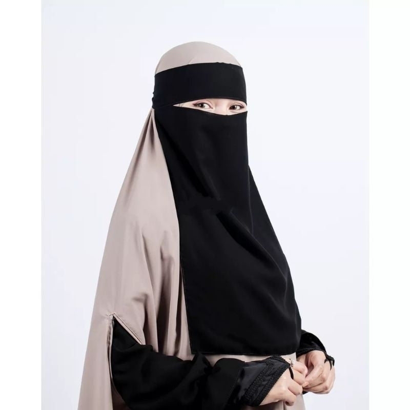 Niqob burqa black