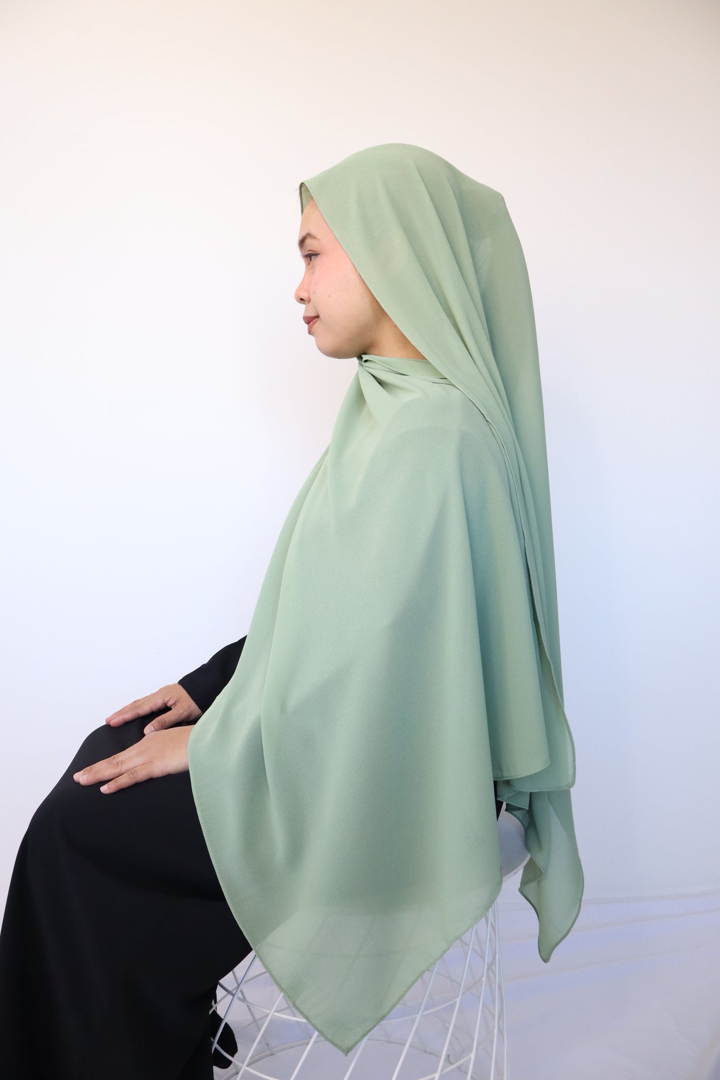 Chiffon Hijan - Natural soft colour collections