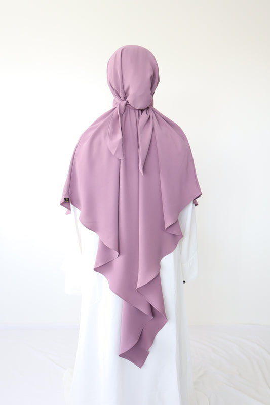 Khimar Mecca Anti UV - Elderbery