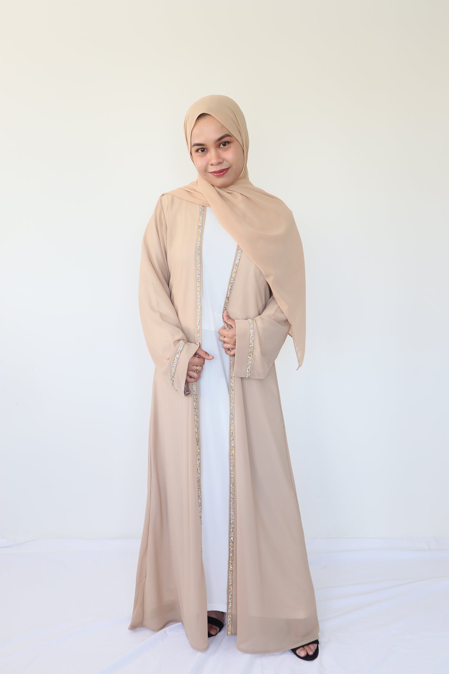 Zahra Abaya set - Beige