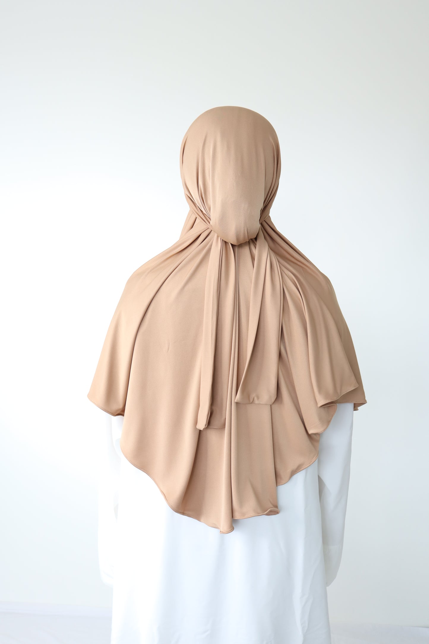 Khimar Jersey - Latte