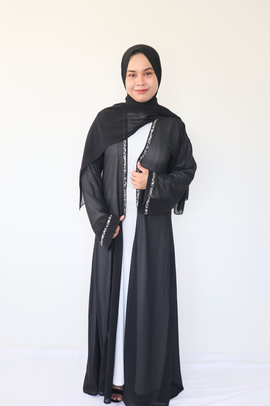 Zahra Abaya set - Black