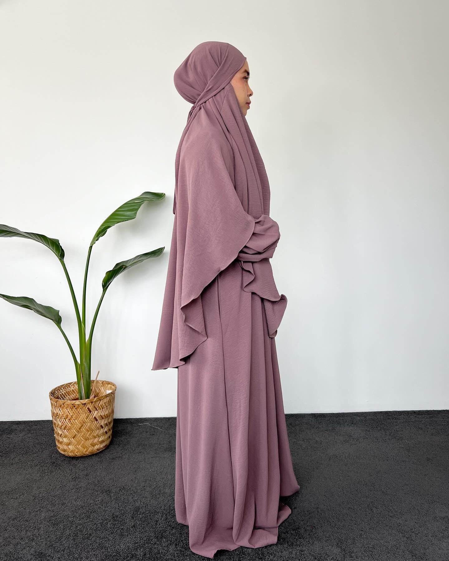 Umnawear Khimar Dress set / Syar’i dress