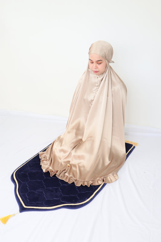 Khanza Woman prayer clothes -  Latte