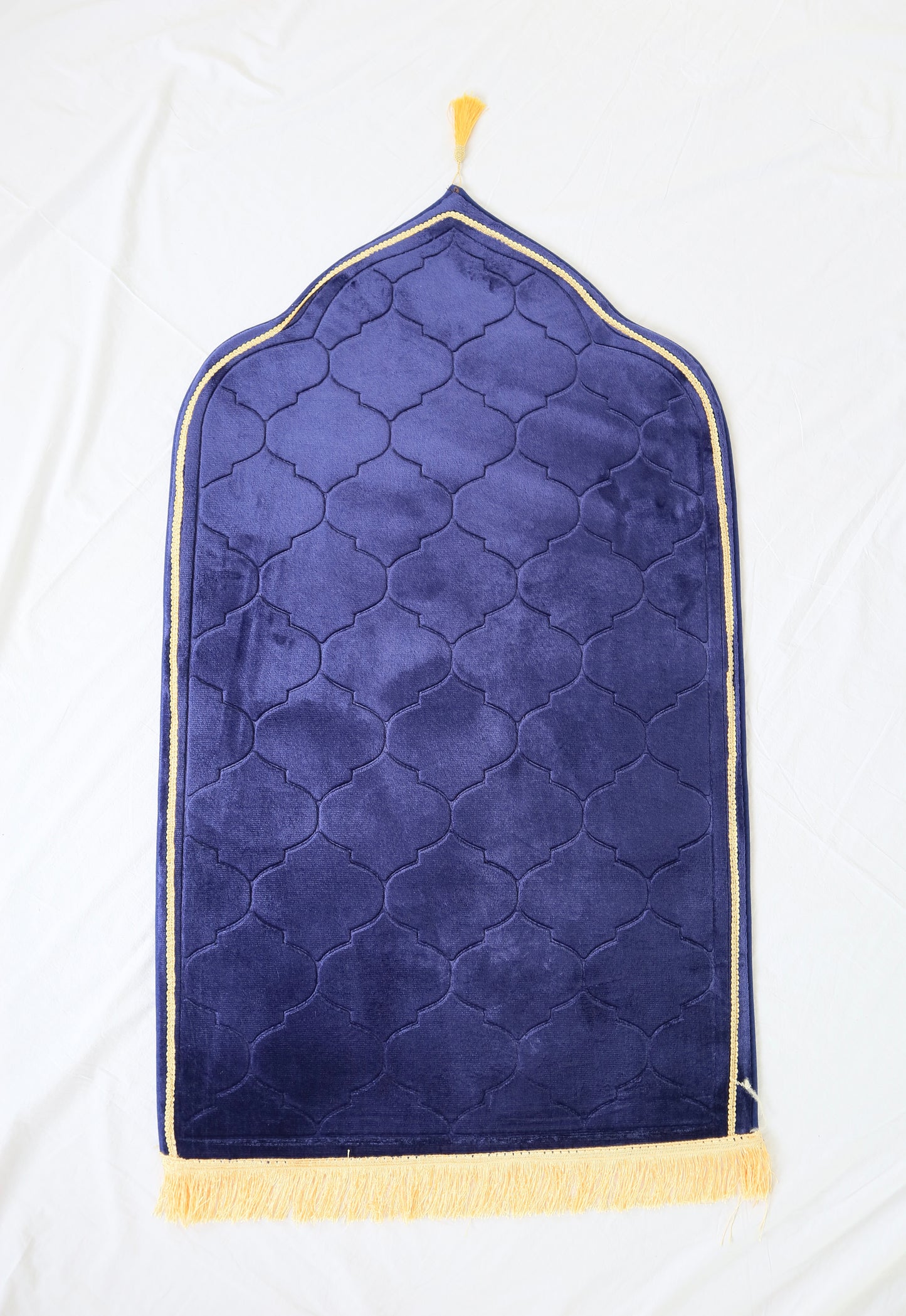 Luxe Prayer Mats Embroidered - Navy