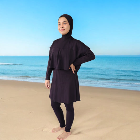 Burkini 3 in 1 Set - Black