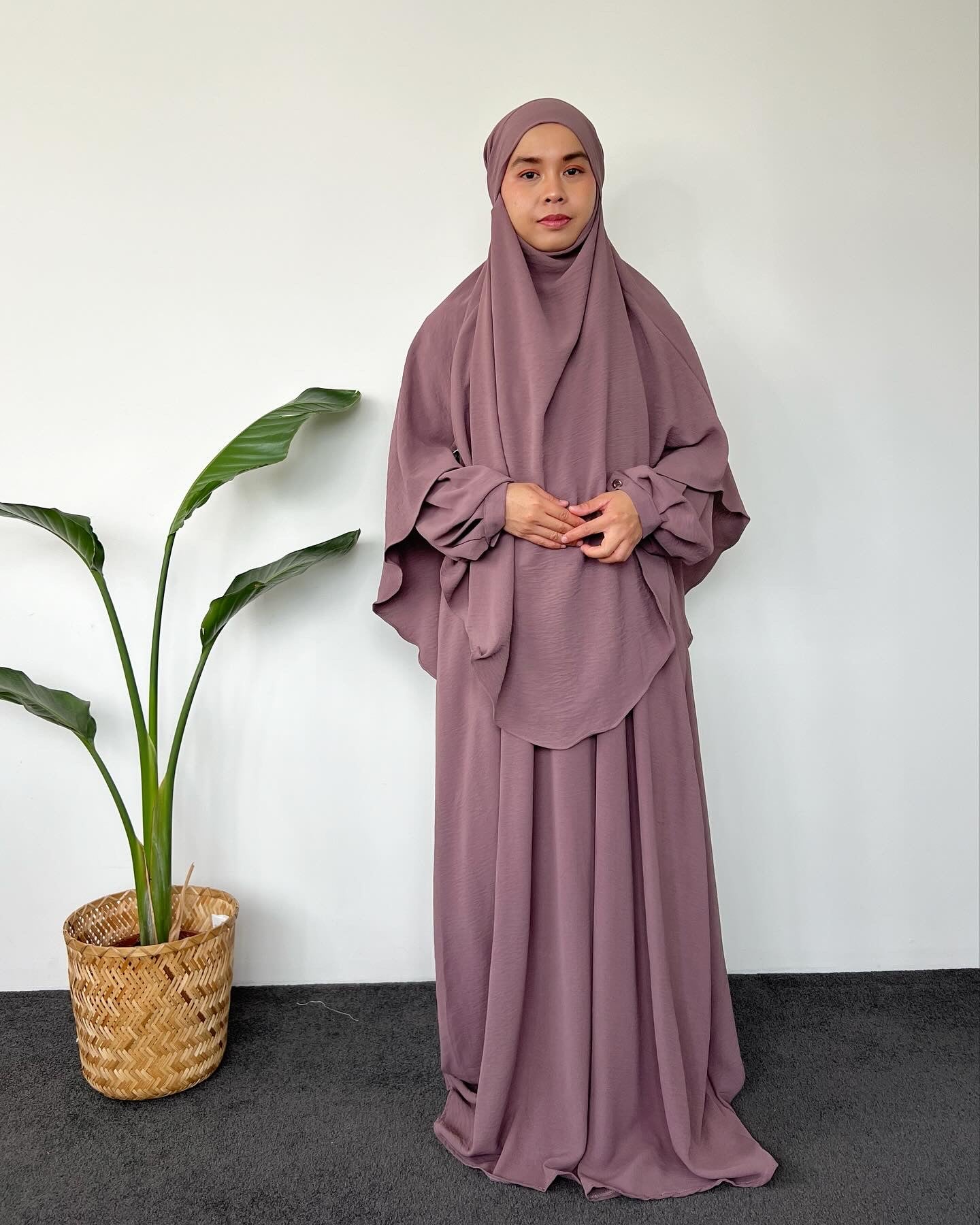 Umnawear Khimar Dress set / Syar’i dress