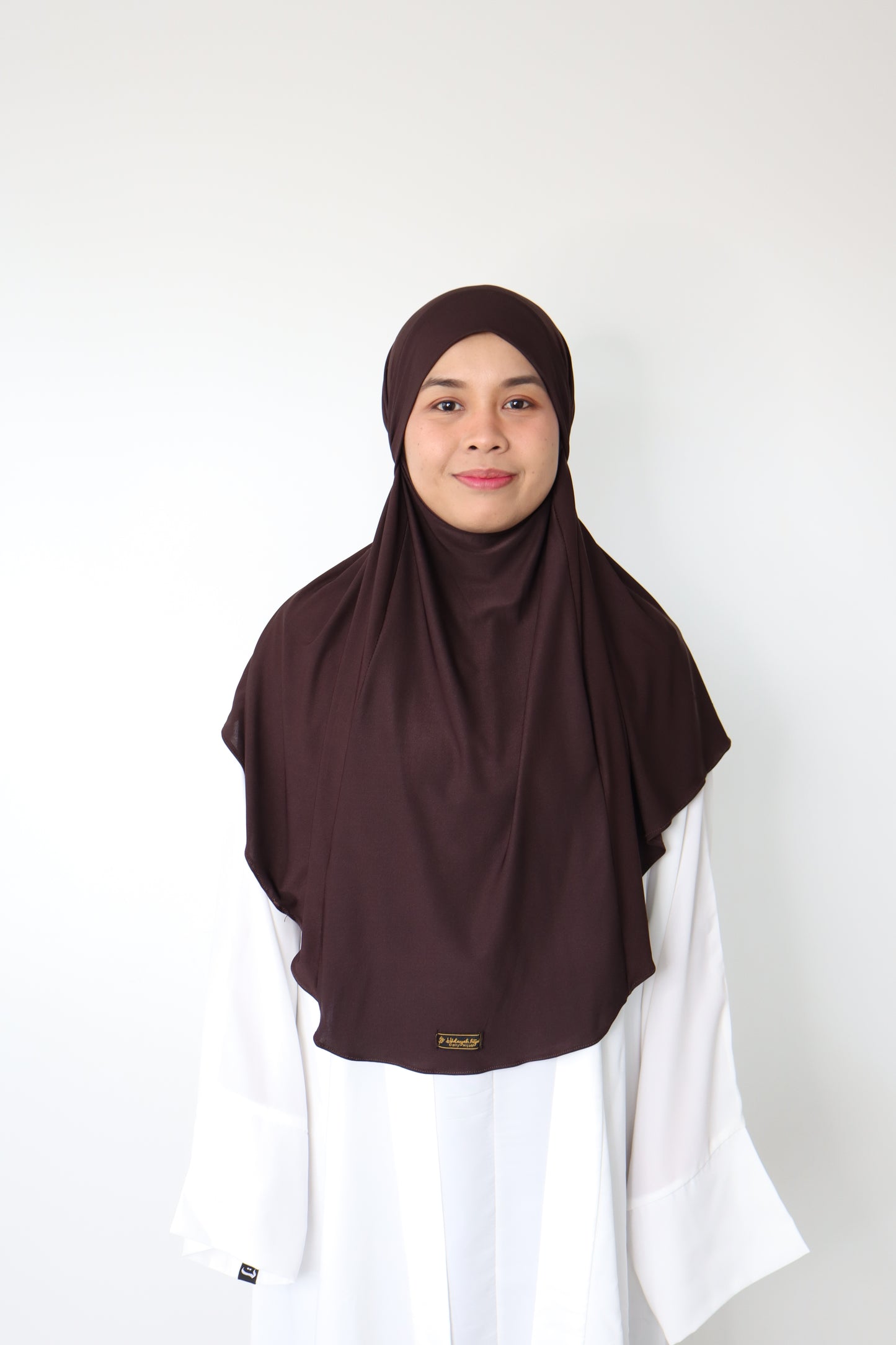 Khimar Jersey - Coffee