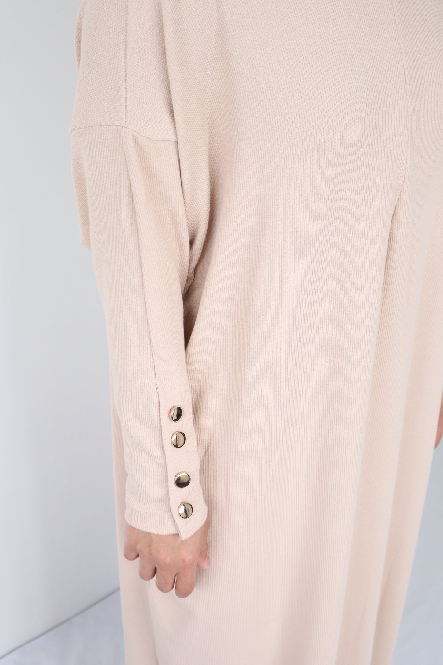 Alana Abaya - Cream