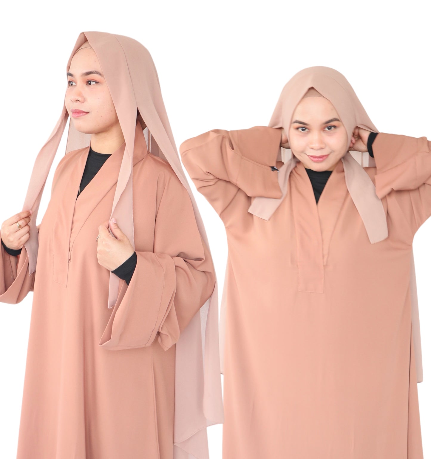 Chiffon Hijabs Instant ropes