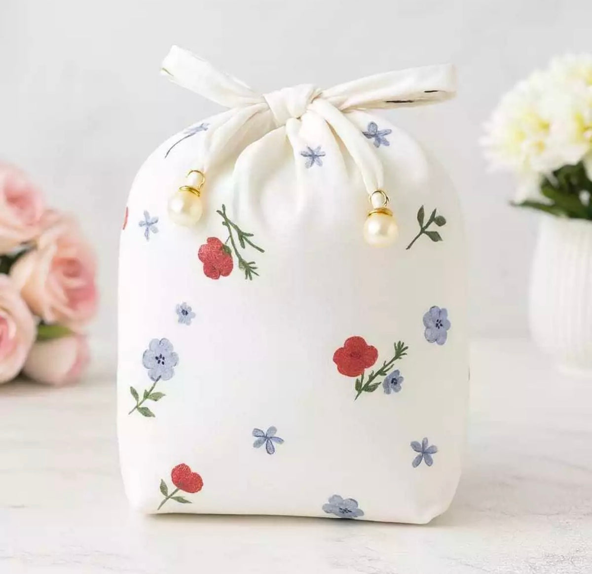 Travel Prayer Clothes - Cotton Flowers Pattern
