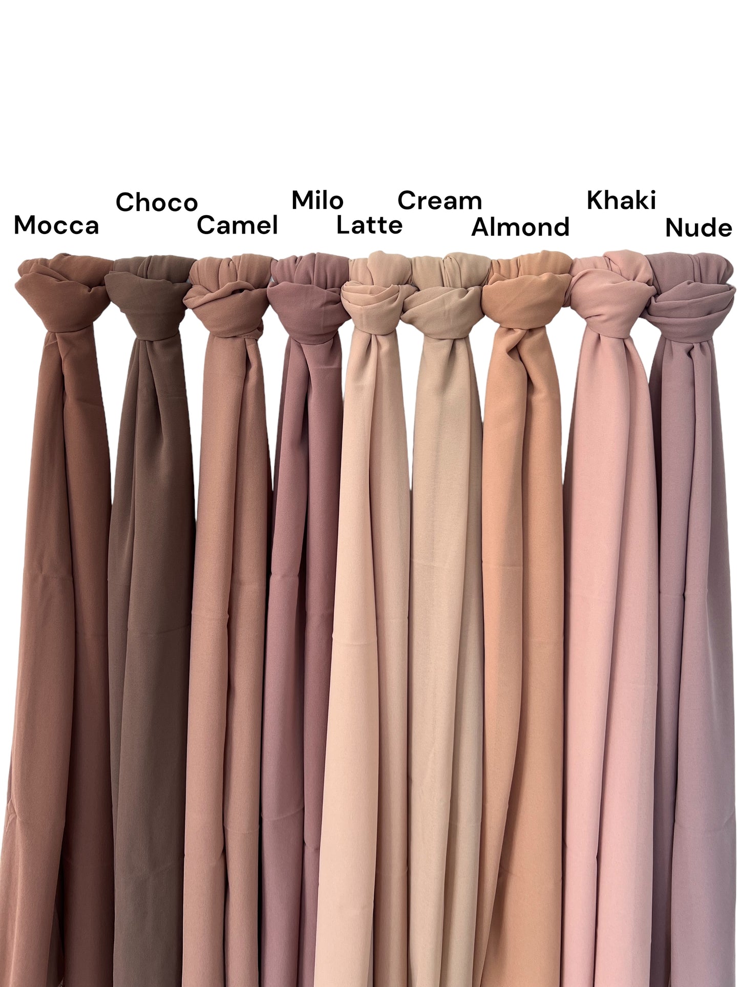 Chiffon Hijabs Instant ropes