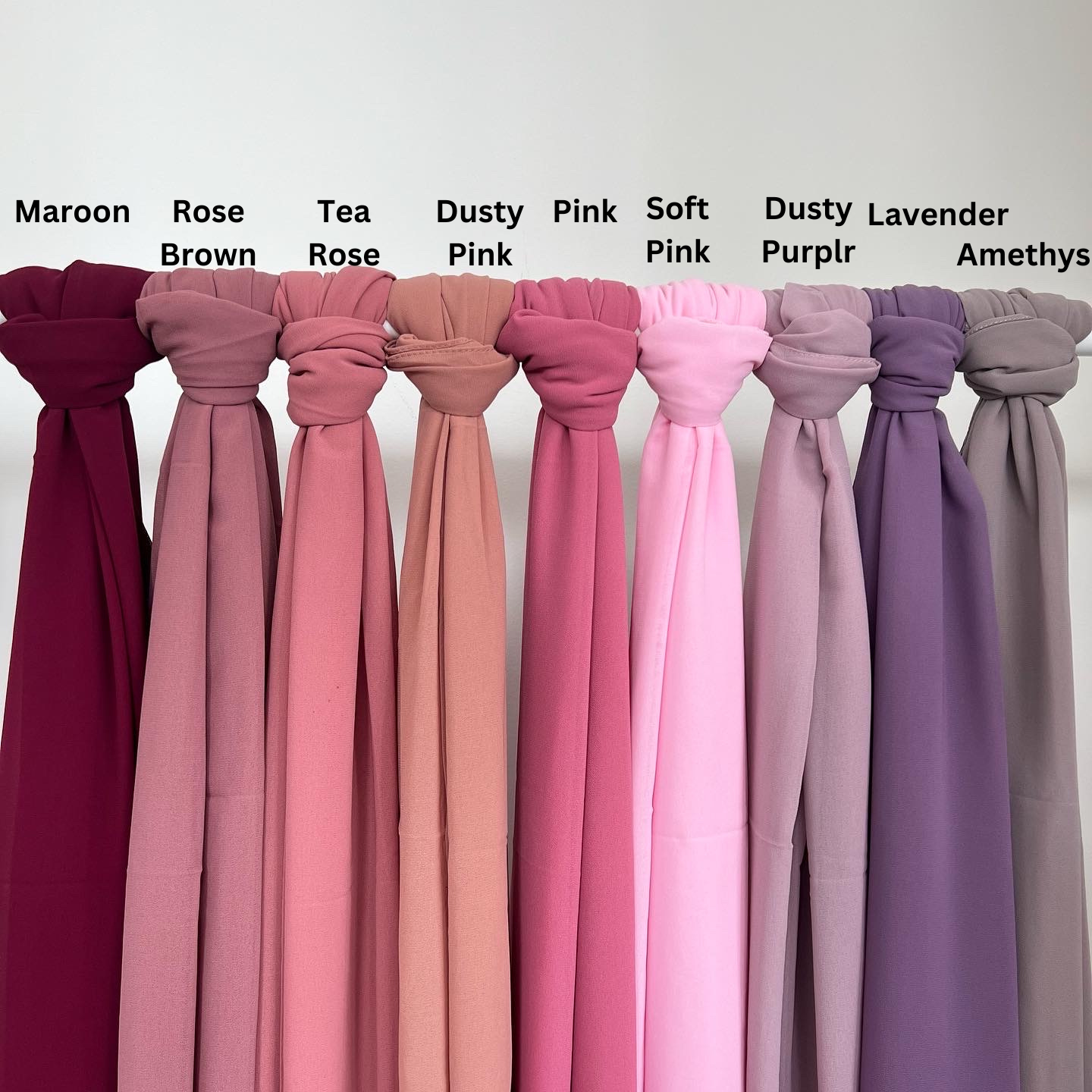 Chiffon Hijabs Instant ropes